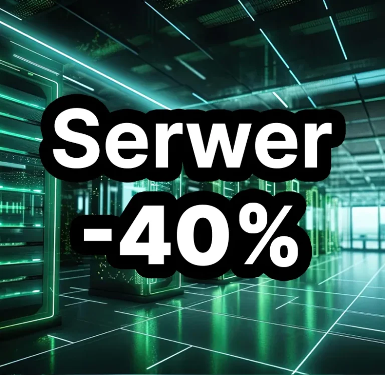 Serwer seohost - 40% taniej